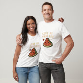  Love At First Bite Cute Watermelon Funny Shirt (Unisex)