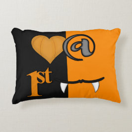 Love at First Bite Halloween Accent Kussen