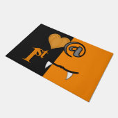 Love at First Bite Halloween Deurmat (Schuin)