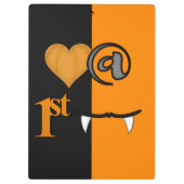 Love at First Bite Halloween Klembord (Achterkant)