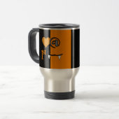 Love at First Bite Halloween Reisbeker (Voorkant links)