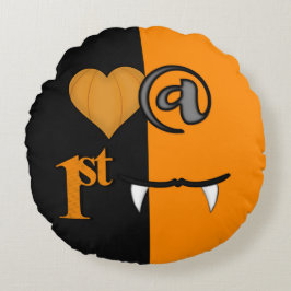 Love at First Bite Halloween Rond Kussen