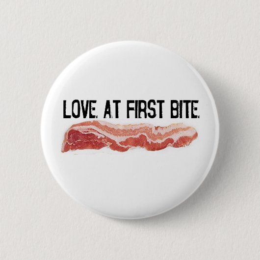 Love at First Bite Ronde Button 5,7 Cm (Voorkant)