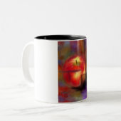 Love at First Bite Tweekleurige Koffiemok (Voorkant links)