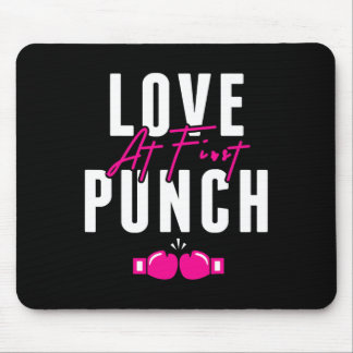 Love At First Punch Girl Kickboxing Cardio Workout Muismat