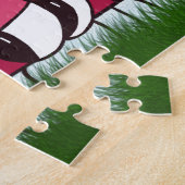 Love at First Sight Cute Ladybug Illustration Legpuzzel (Zijkant)