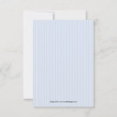 Love at First Sight Kleurrijke Collage - 3x5 Boy Aankondiging (Achterkant)