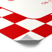 Love at First Slice Pizza Bridal Shower Welcome Poster (Hoek)