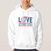 Love at First Spike Hoodie (Voorkant)