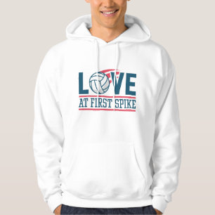 Love at First Spike Hoodie
