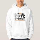 Love at First Spike Hoodie (Voorkant)