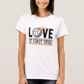 Love at First Spike T-shirt (Voorkant)