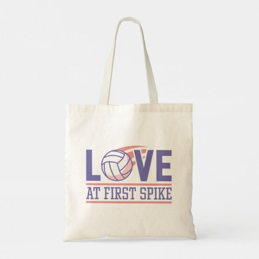 Love at First Spike Tote Bag (Achterkant)