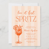 Love at First Spritz All-in-One Bridal Shower Kaart (Voorkant)
