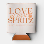 Love at First Spritz Bachelorette Blikjeskoeler (Voorkant)