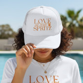 Love at First Spritz Bachelorette Trucker Pet