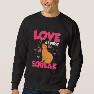 Love At First Squeak Capybara Animal Trui