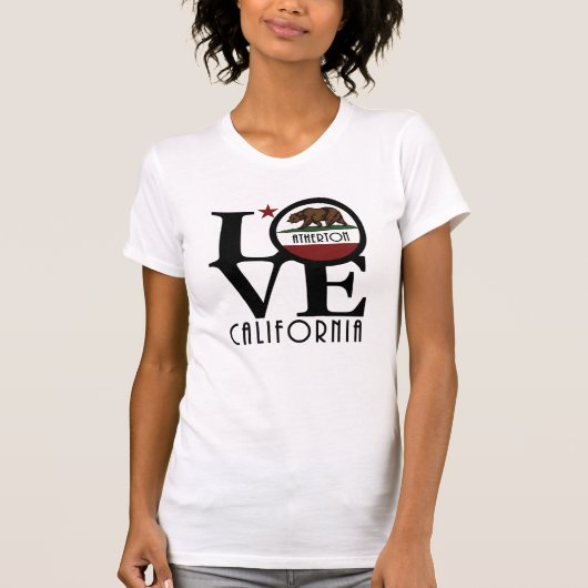 LOVE Atherton California T-shirt (Voorkant)