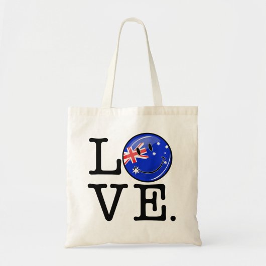 Love Australia | glimlach vlag Tote Bag (Voorkant)