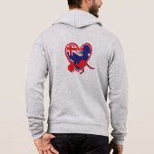 Love-Australia Hoodie (Achterkant)