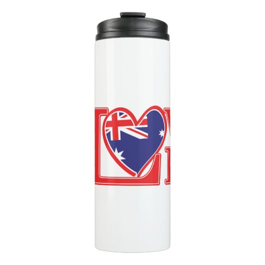 Love-Australia Thermosbeker (Voorkant)