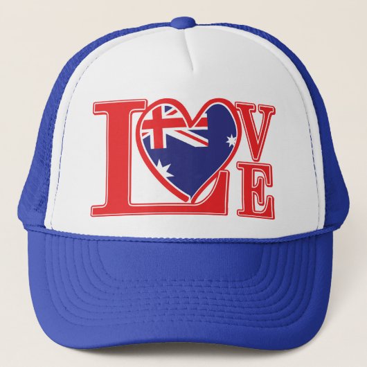 Love-Australia Trucker Pet (Voorkant)