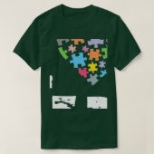 Love Autism Awareness Long Sleeve TShirt (Design voorkant)