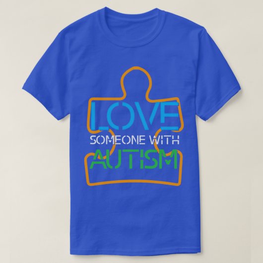 Love Autism Classic TShirt (Design voorkant)