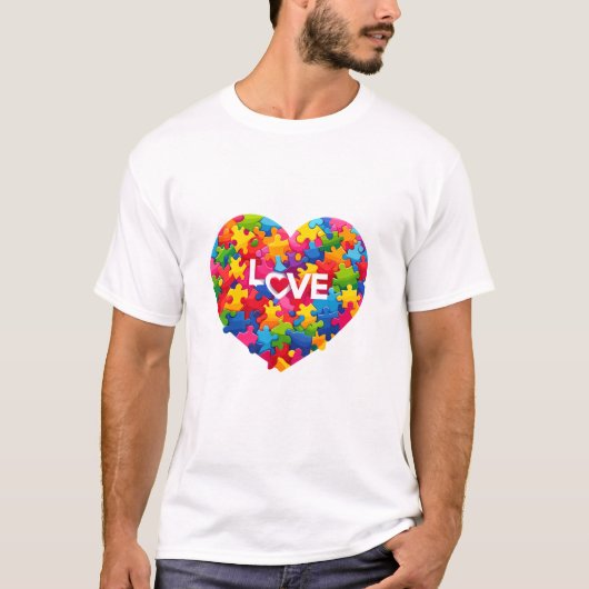 Love Autism T-shirt (Voorkant)