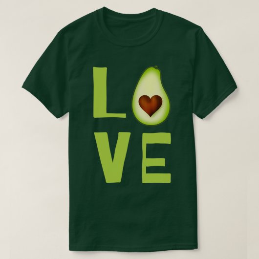 Love Avocado 3 T-shirt (Design voorkant)