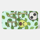 Love Avocado iPhone Hoesje (Achterkant horizontaal)