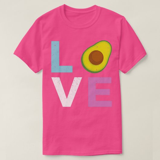 LOVE Avocados 2 T-shirt (Design voorkant)