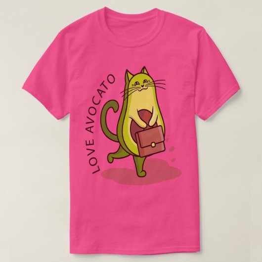 Love Avocato T-shirt (Design voorkant)