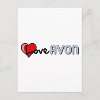 Love AVON Briefkaart