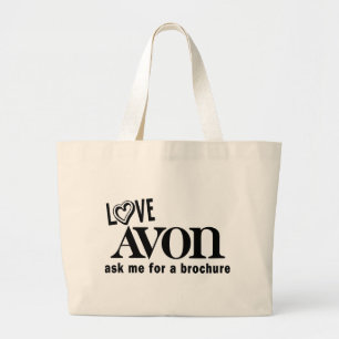 Love_Avon.png Grote Tote Bag