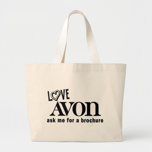Love_Avon.png Grote Tote Bag (Voorkant)