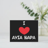 Love Ayia Napa Briefkaart (Staand voorkant)