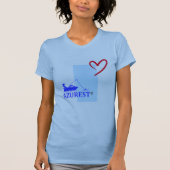 LOVE AZUREST Women's T Shirt (Voorkant)