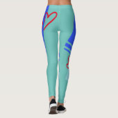 LOVE AZURESTLeggings Leggings (Achterkant)