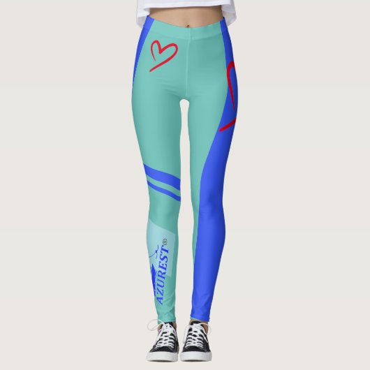 LOVE AZURESTLeggings Leggings (Voorkant)