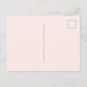 Love Baby Girl Geboorteaankondiging Briefkaart (Achterkant)