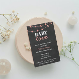 Love Baby shower Invitation Kaart