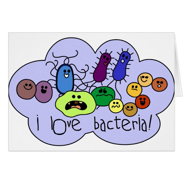 Love Bacteria (Voorkant Horizontaal)