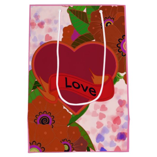 Love Bag Medium Cadeauzakje (Achterkant)