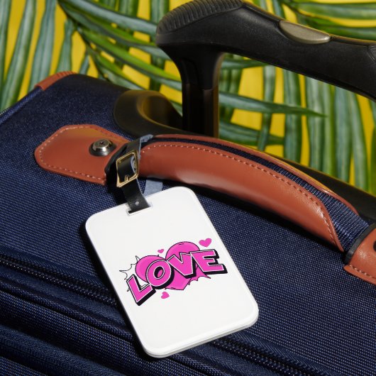 LOVE Bagage Label (Voorkant Insitu 1)