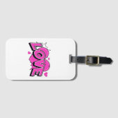 LOVE Bagage Label (Voorkant (horizontaal))
