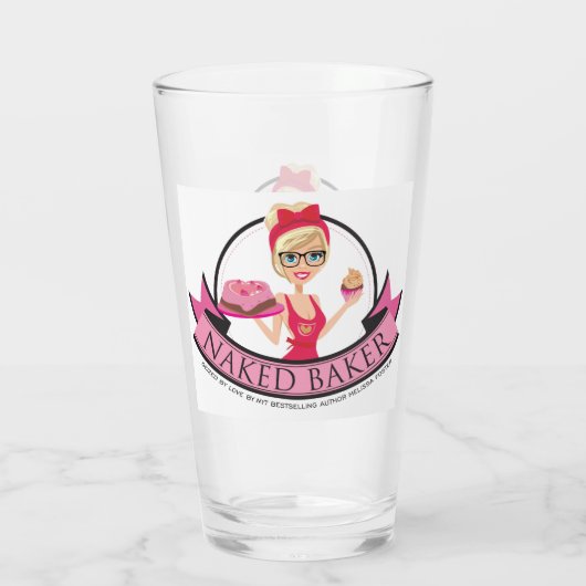 Love Baker Drink Glass Glas (Achterkant)