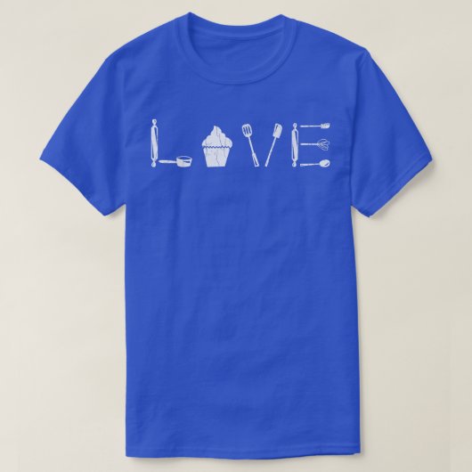 Love Baking Funny Baker Cookie Crew Bake Lover Gra T-shirt (Design voorkant)
