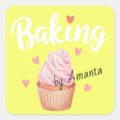 Love Baking Sticker (Voorkant)