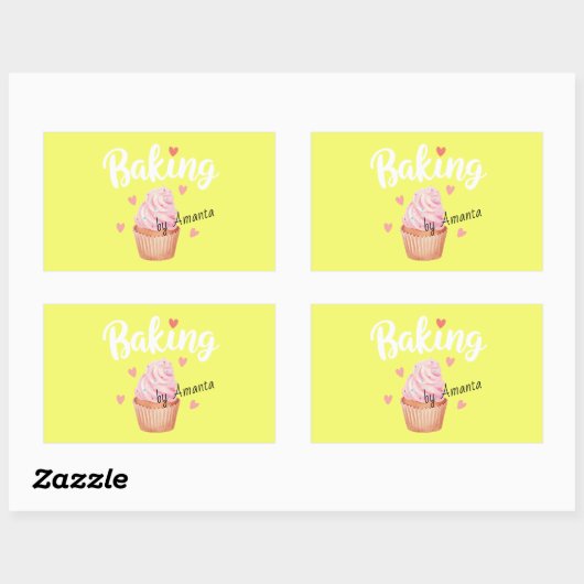 Love Baking Sticker (Vel)